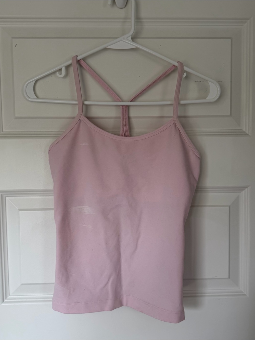 lululemon athletica Light Pink Strappy Tank Top